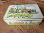 Vintage Koek Blik van Verkade met Boerderij Molen Huis, Verzamelen, Blikken, Verzenden, Gebruikt, Koek(jes), Verkade