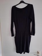 Leuke jurk met band en zakken, Maat 38/40 (M), Zwart, Ophalen of Verzenden, Boven de knie