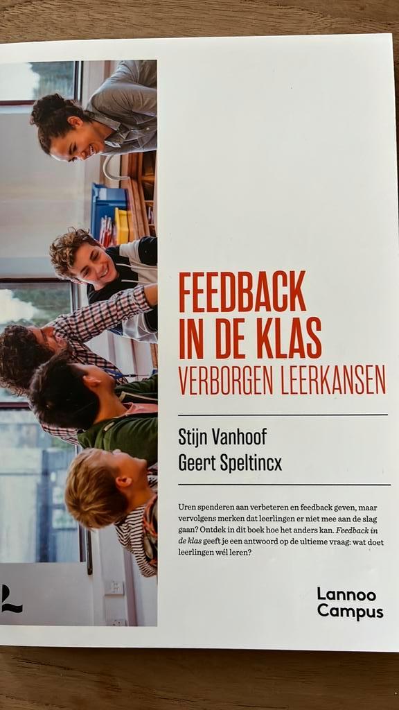 Geert Speltincx - Feedback in de klas, Boeken, Wetenschap, Zo goed als nieuw, Sociale wetenschap, Ophalen of Verzenden