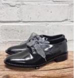 Patrizia Pepe - Mooie leren veterschoen maat 41 - Nieuw €270, Zwart, Nieuw, Ophalen of Verzenden, Patrizia Pepe