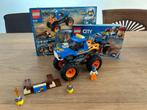 Lego city monstertruck 60180 met doos, Ophalen, Zo goed als nieuw