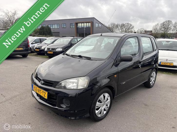 Daihatsu Young RV 1.0-12V SXi 2005 weinig km, Auto's, Daihatsu, Bedrijf, Te koop, YRV, ABS, Airbags, Alarm, Elektrische ramen