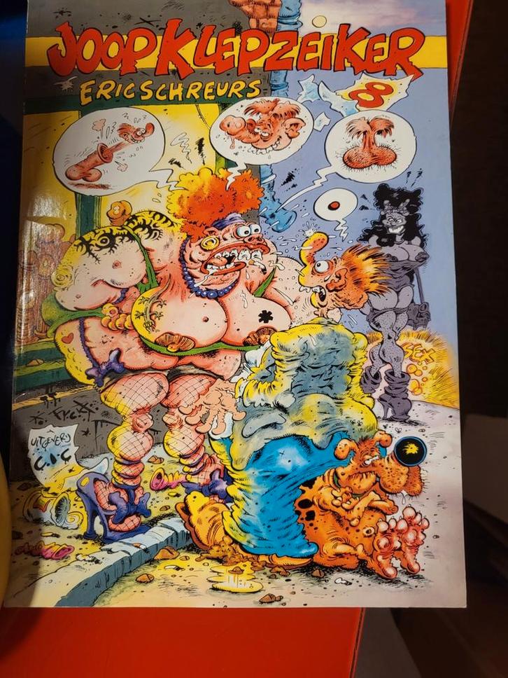 Joop Klepzeiker 8 - Eric Schreurs, Boeken, Stripboeken, Gelezen, Eén stripboek, Ophalen of Verzenden