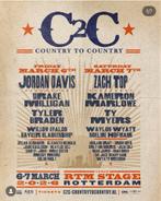 Country to Country tickets, Tickets en Kaartjes, Twee personen, Maart