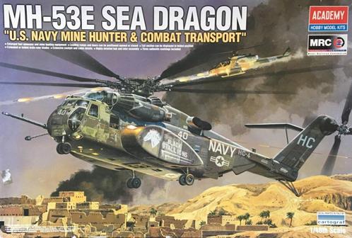 Academy U.S. Navy Mine Hunter & CT | No. 12703 | 1:48, Hobby en Vrije tijd, Modelbouw | Vliegtuigen en Helikopters, Nieuw, Helikopter