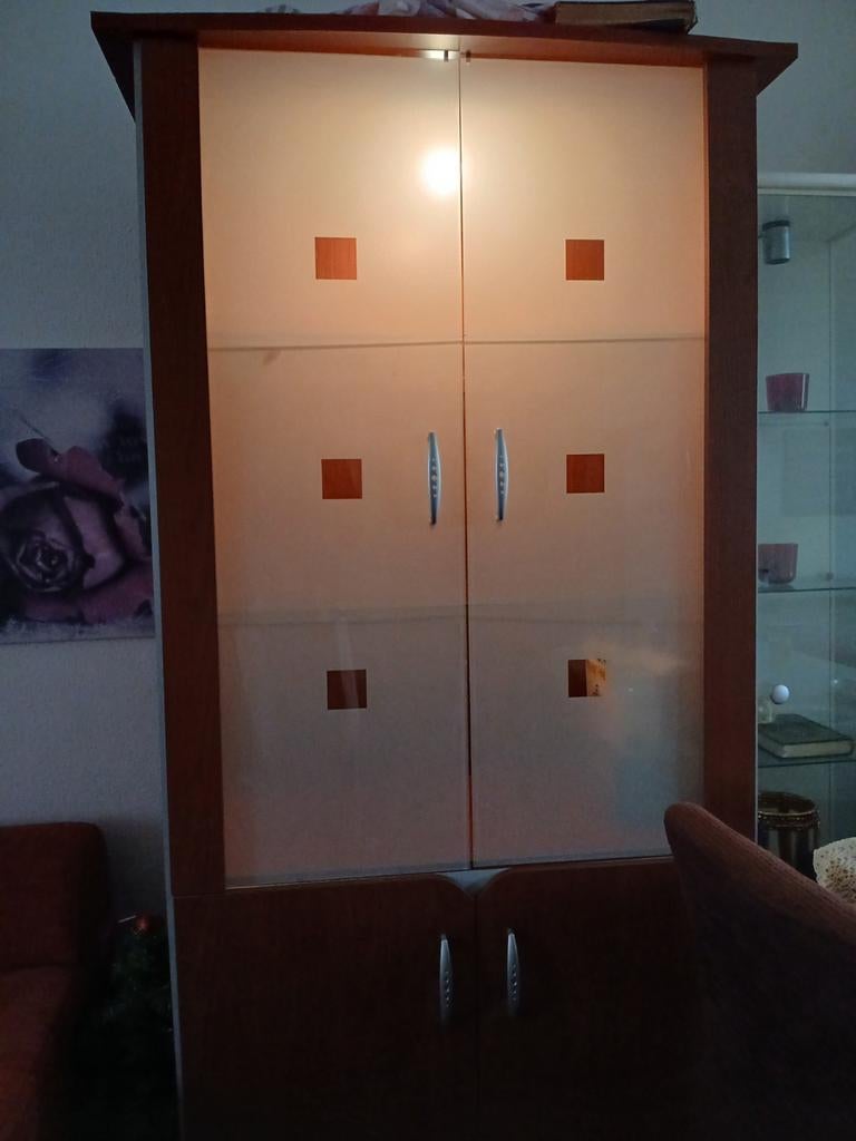 Vitrinekast, Dressoir en Deco Kast, Ophalen of Verzenden