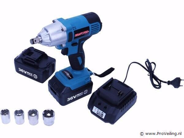 Online Veiling: KraftPro KP-C36V slagmoersleutel, Doe-het-zelf en Verbouw, Gereedschap | Handgereedschap, Nieuw