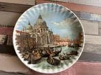 Wandbord Venetie doorsnede 24 cm Royal Schwabap, Antiek en Kunst, Ophalen of Verzenden
