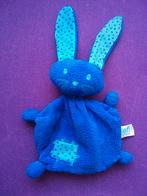 LIEF ! LIFESTYLE Knuffeldoekje KONIJN. BLAUW **Nieuw**, Ophalen of Verzenden, Nieuw, Koe