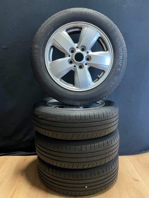 Originele Mini Velgenset 5X112 + Zomerbanden, Auto-onderdelen, Banden en Velgen, Banden en Velgen, Personenwagen, Gebruikt, Ophalen