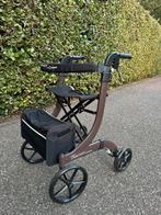 Rollator Travixx lichtgewicht met rugsteun en stijlvol tasje, Diversen, Rollators, Ophalen