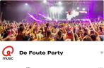 4x tickit Foute Party voor Zaterdag  28 juni 2025, Tickets en Kaartjes, Evenementen en Festivals, Drie personen of meer