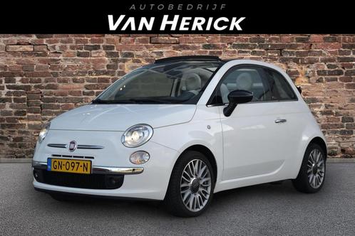 Fiat 500 C 0.9 TwinAir Lounge| Leder | Clima | Parkeersensor, Auto's, Fiat, Bedrijf, Te koop, 500C, ABS, Airbags, Airconditioning