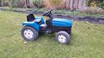 Blauwe Traptractor, Kinderen en Baby's, Speelgoed | Buiten | Voertuigen en Loopfietsen, Ophalen, Gebruikt, Trapvoertuig