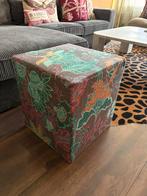 Poef sissyboy stof, Ophalen of Verzenden, Zo goed als nieuw, Rond, Stof