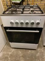 Wiggo Gasfornuis met oven + gasslang, Ophalen, Gebruikt, 4 kookzones, Gas