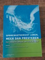 Opbrengstgericht leren - PABO, Ophalen of Verzenden, Gelezen, HBO, Kram de Meijer, Dick van der Ploeg, Wimmer Vrugt