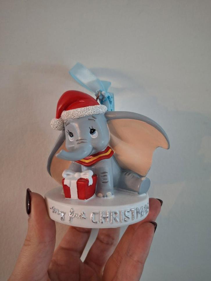 Disney Dumbo Kerstornament - My First Christmas, Verzamelen, Disney, Zo goed als nieuw, Beeldje of Figuurtje, Bambi of Dumbo, Ophalen of Verzenden