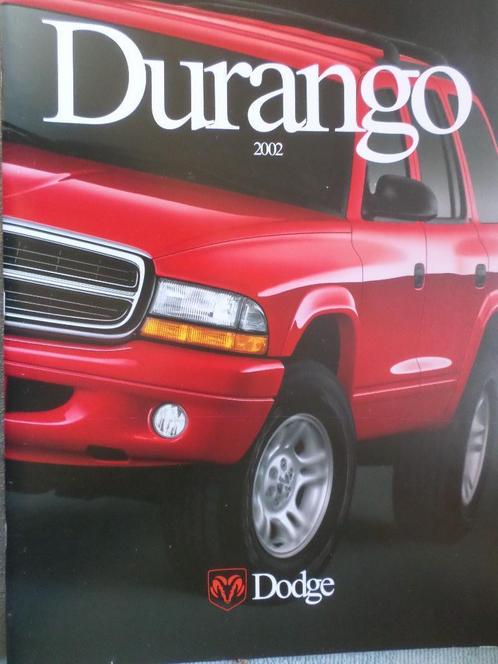Dodge Durango 2002 Brochure, Boeken, Auto's | Folders en Tijdschriften, Overige merken, Verzenden