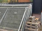 Bouwhekken inclusief voeten, Tuin en Terras, Tuinhekken en Hekwerk, Verzenden, Zo goed als nieuw, IJzer