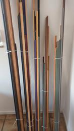 Staaflijsten hout, Huis en Inrichting, Woonaccessoires | Lijsten, Ophalen, Nieuw, Hout