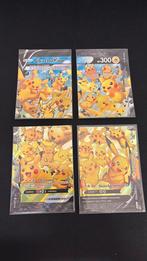 Pikachu V-union - SWSH 139-140-141-142 - Black Star Promo, Ophalen of Verzenden, Zo goed als nieuw, Meerdere kaarten