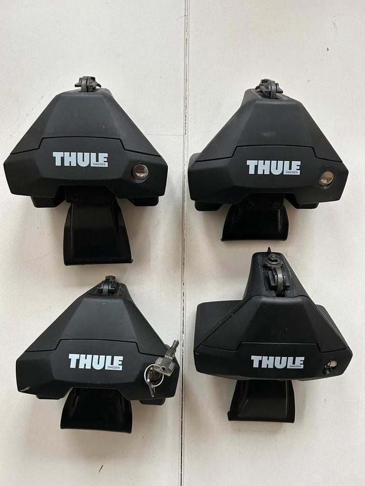 Thule Evo Clamp Set voor Nissan Micra, Auto diversen, Dakdragers, Gebruikt, Ophalen of Verzenden