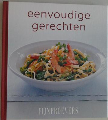Kookboek Eenvoudige gerechten Fijnproevers beschikbaar voor biedingen