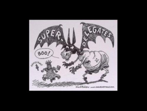 Pentekening Amerika - Superafgevaardigden, Antiek en Kunst, Kunst | Tekeningen en Foto's, Verzenden