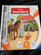 Tiptoi boek Op de boerderij. 4-7 jaar, Ophalen of Verzenden, Zo goed als nieuw