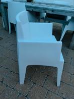 Tuinstoelen armchair box siesta en steigerhouten eettafel, Tuin en Terras, Tuinstoelen, Ophalen of Verzenden, Gebruikt, Hout