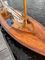 16 m2 houten zeilboot. Oud wedstrijdschip, Watersport en Boten, Open zeilboten, Gebruikt, 6 meter of meer, Overige typen, Ophalen of Verzenden