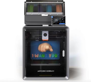 Anycubic Kobra S1 Combo Razendsnelle 3D-printer multicolor  beschikbaar voor biedingen