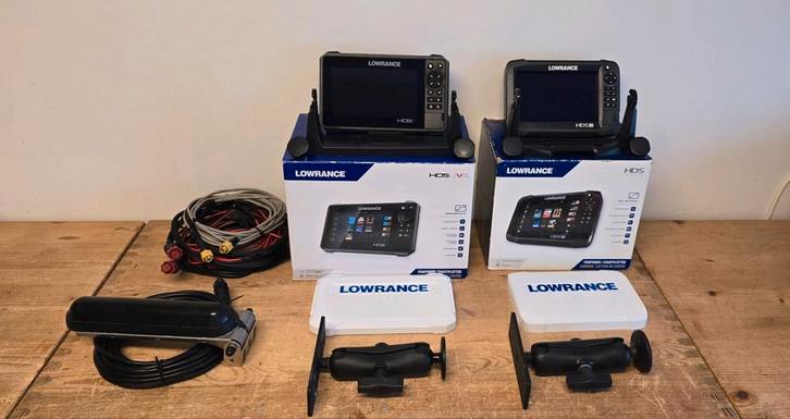Lowrance HDS7 Live + Lowrance HDS Carbon +3in1 transducer, Watersport en Boten, Hengelsport | Algemeen, Zo goed als nieuw, Ophalen