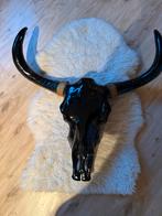 Decoratieve Stierenkop, Ophalen, Zo goed als nieuw, Kunststof, Dierenbeeld