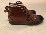 Bruin/zwart leer schoenen/sneakers van All Star Converse, All Star Converse, Bruin, Ophalen of Verzenden, Sneakers of Gympen