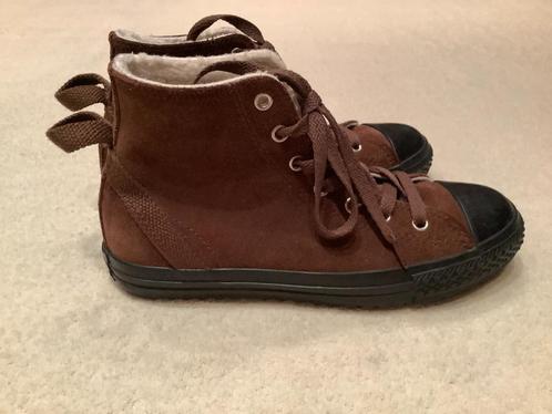 Bruin/zwart leer schoenen/sneakers van All Star Converse, Kleding | Dames, Schoenen, Zo goed als nieuw, Sneakers of Gympen, Bruin