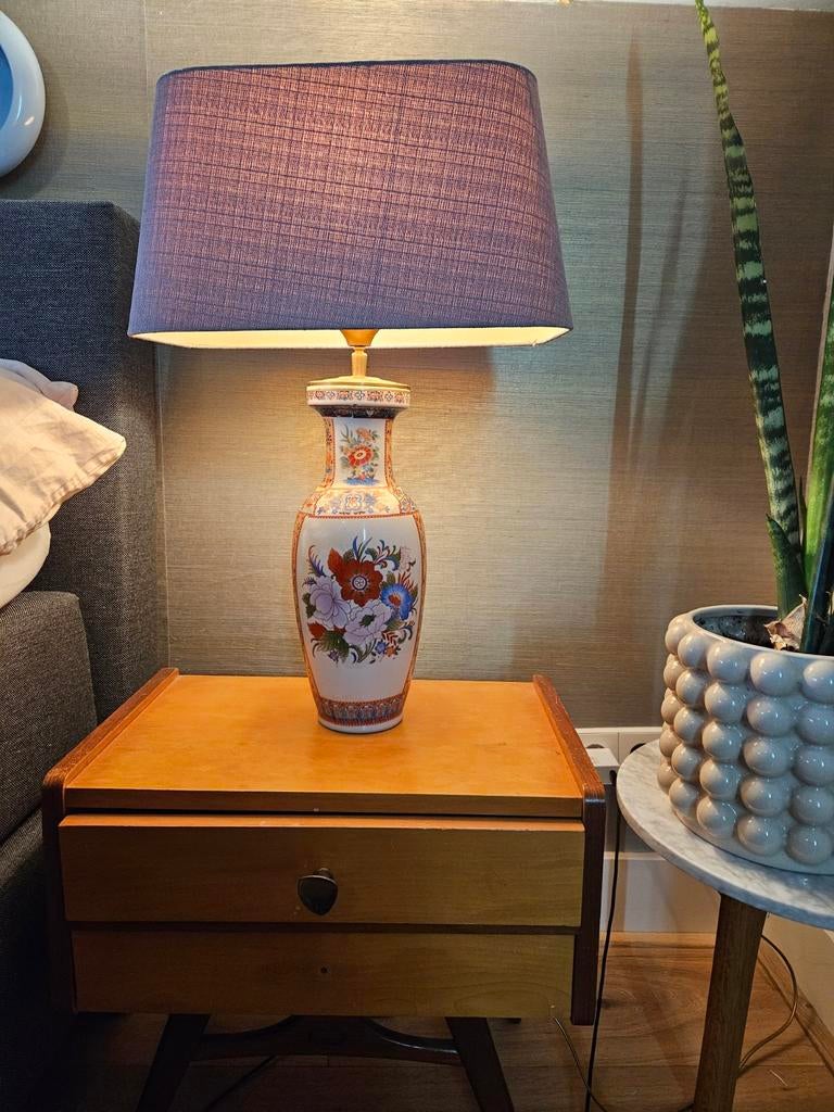 Madame Garage Tafellamp - Uniek!, Gebruikt, Vintage, Ophalen of Verzenden, Minder dan 100 cm