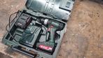 Metabo accutol met koffer en 2 accu's, Ophalen of Verzenden, Zo goed als nieuw