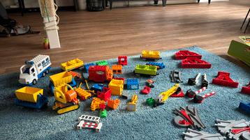 Duplo trein met mega veel rails!  beschikbaar voor biedingen