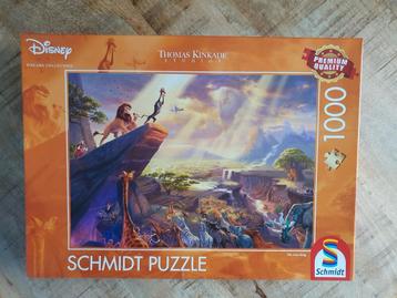 Disney Schmidt puzzel the lion king, 1000 stukjes. beschikbaar voor biedingen