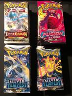 Silver tempest, Lost origin, Fusion strike booster packs, Hobby en Vrije tijd, Verzamelkaartspellen | Pokémon, Nieuw, Ophalen of Verzenden