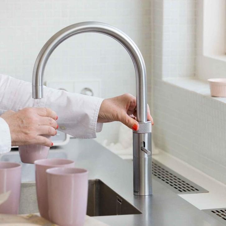 Quooker Round RVS Kraan – Stijlvolle praktische keukenkraan, Huis en Inrichting, Keuken | Keukenbenodigdheden, Nieuw, Ophalen of Verzenden