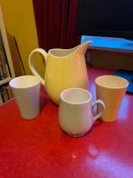 Vintage Petrus Regout Maastricht Pastel Servies, Gebruikt, Overige typen, Ophalen of Verzenden, Overige stijlen