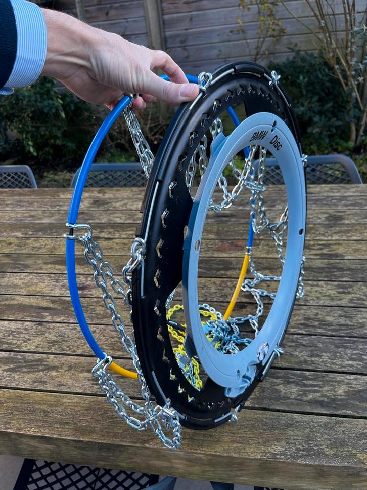 Originele BMW Disc Sneeuwkettingen - Eenvoudige Montage, Auto diversen, Sneeuwkettingen, Nieuw, Ophalen of Verzenden