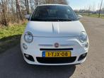 Fiat 500 0.9 80pk Twinair Turbo 2014 Wit, Voorwielaandrijving, Stof, Zwart, Origineel Nederlands