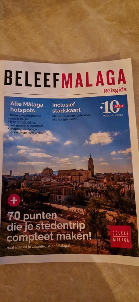 Beleef Malaga reisgids, Boeken, Reisgidsen, Gelezen, Reisgids of -boek, Europa, Overige merken, Ophalen of Verzenden