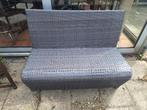 Rotan tuinbank (1-7 stuks) 120 lang x90 cm hoog, Tuin en Terras, Ophalen, Gebruikt, Rotan