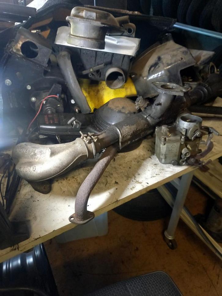 inlaat spruitstuk compleet vw kever of t2 bus, Auto-onderdelen, Motor en Toebehoren, Volkswagen, Ophalen