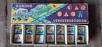 Vintage retro domino spel met 56 speelkaarten verkeersborden, Antiek en Kunst, Ophalen